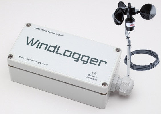 Windlogger with anemometer